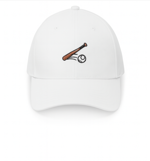 Embroidered Baseball Cap – Designed in Canada | Unisex Adjustable Hat | 65% Polyester 35% Cotton | Machine Washable