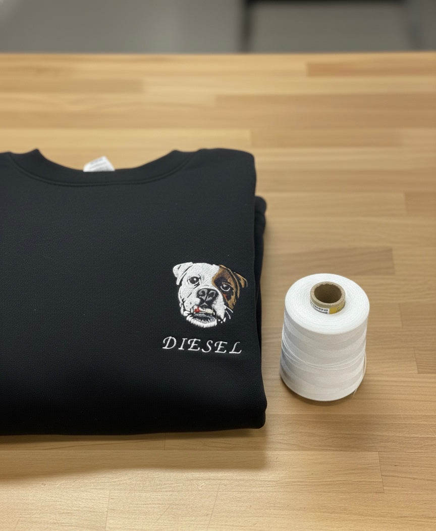 Custom Pet Photo Embroidery