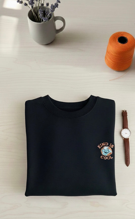 Readymade Kind is cool Embroidered Sweatshirt